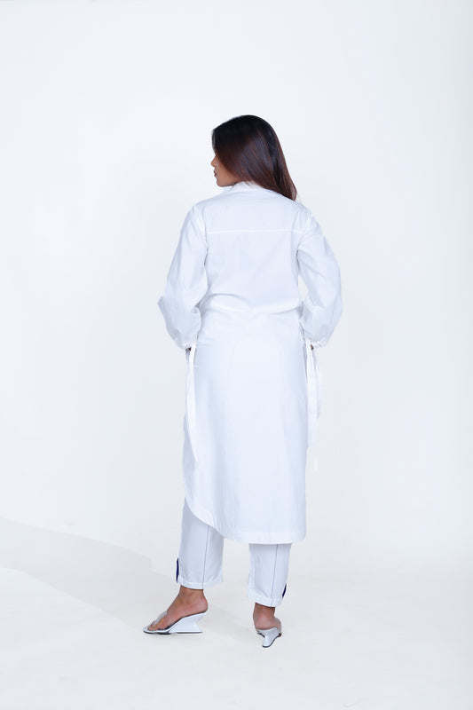 CONCEALED PLACET SHIRT CO-ORD SET